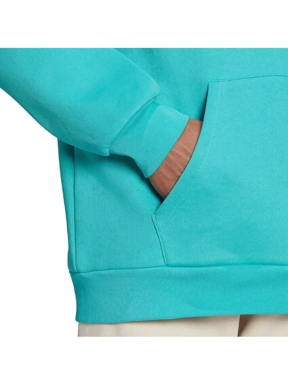 Adidas Originals Trefoil Hoodie Mint Rush Small